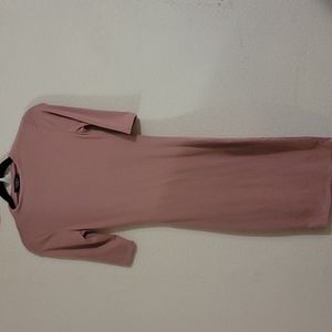 Pink bodycon dress